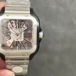 Cartier Santos Hollow Steel Band Series