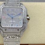 Cartier Santos full diamond