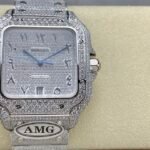 Cartier Santos full diamond